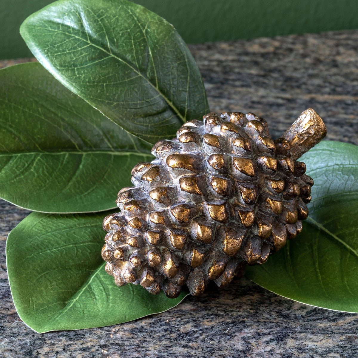 Bronze Pinecones