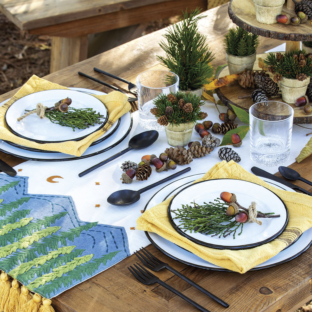 Farmhouse Dinner Plate-Iron Accents