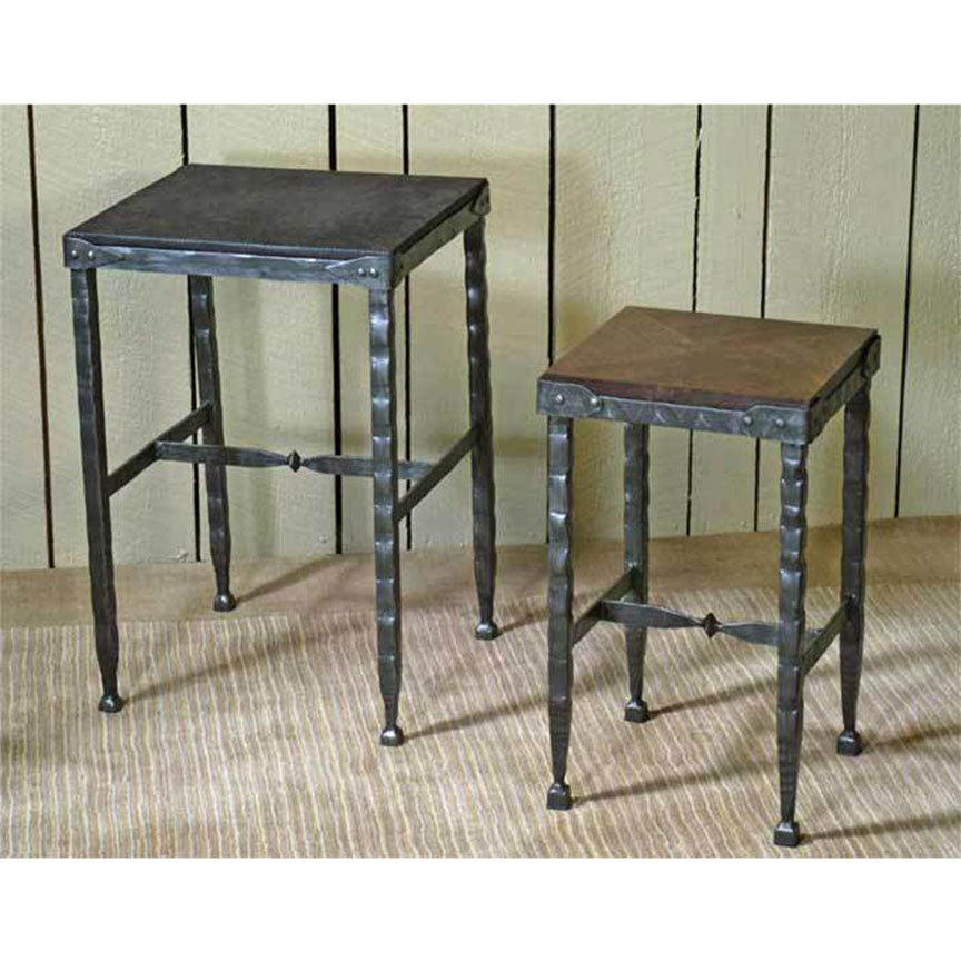 Forest Hill Nesting Tables-Iron Accents