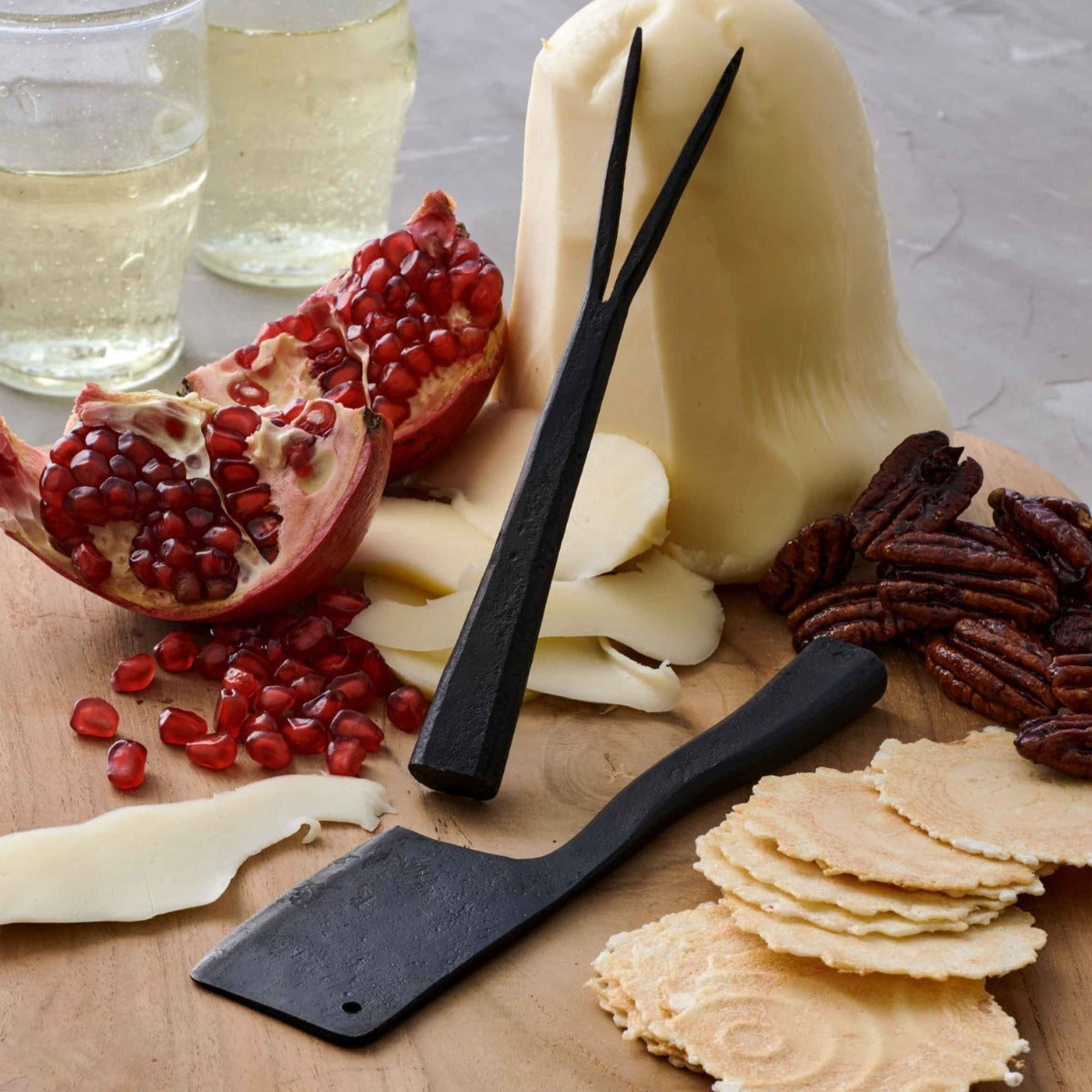 Blacksmiths Cheese Knife Set