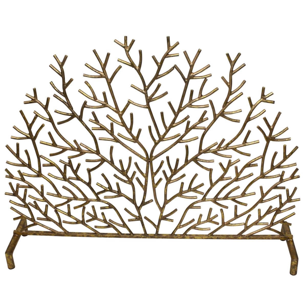 Gilded Coral Firescreen