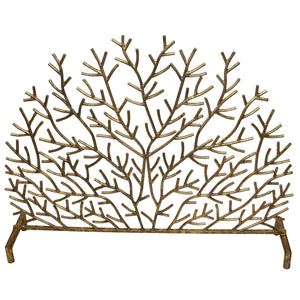 Gilded Coral Firescreen