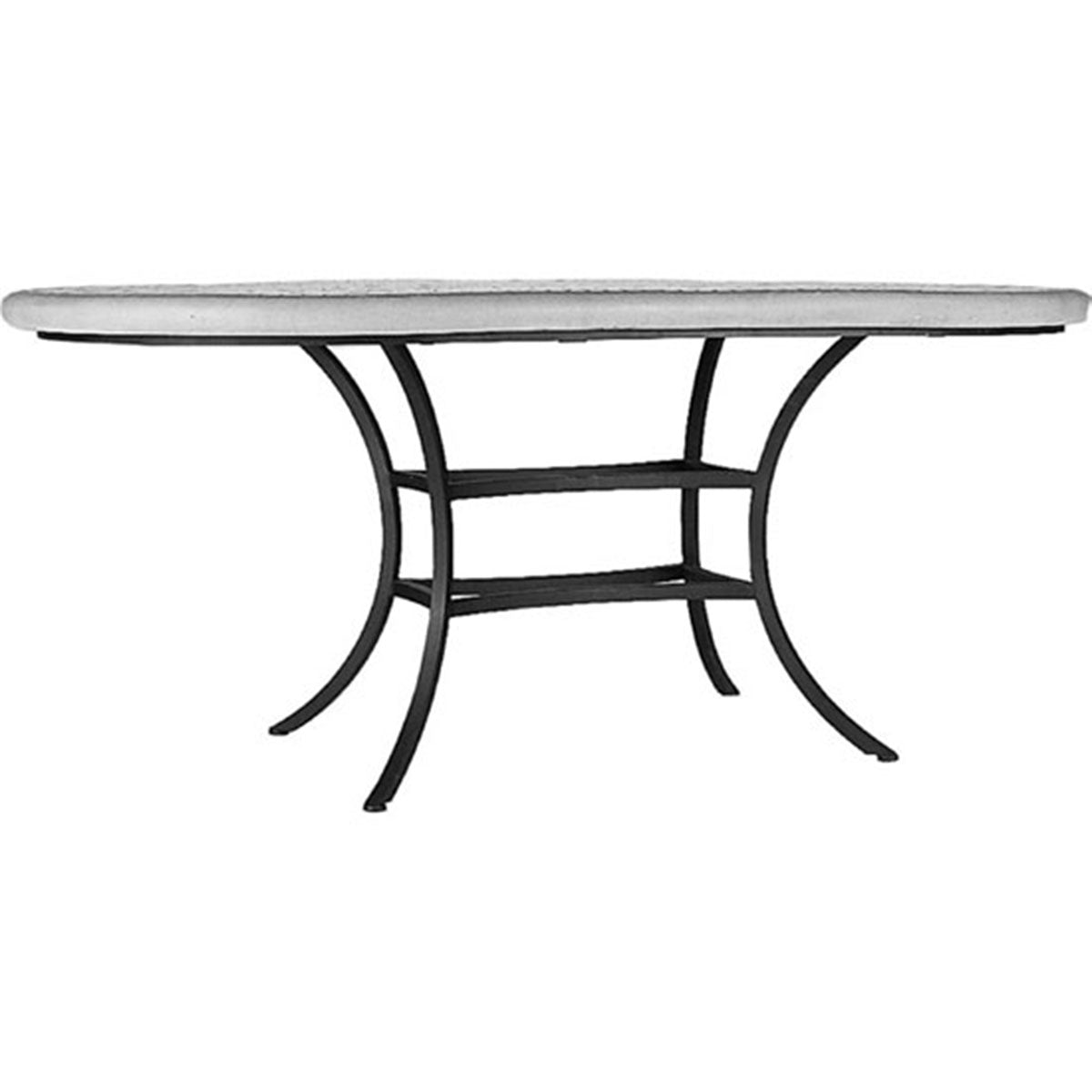 Hummingbird Mosaic Oval Bistro-Iron Accents