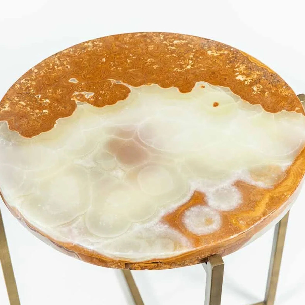 Green Talan Polished Onyx Table Top