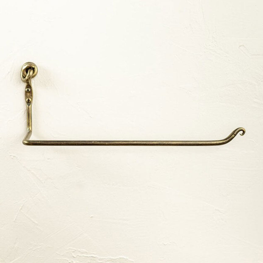 Knot Paper Towel Holder-Iron Accents