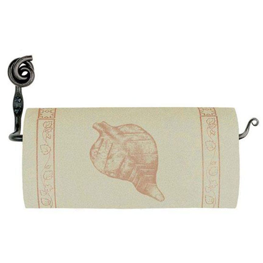 Knot Paper Towel Holder-Iron Accents