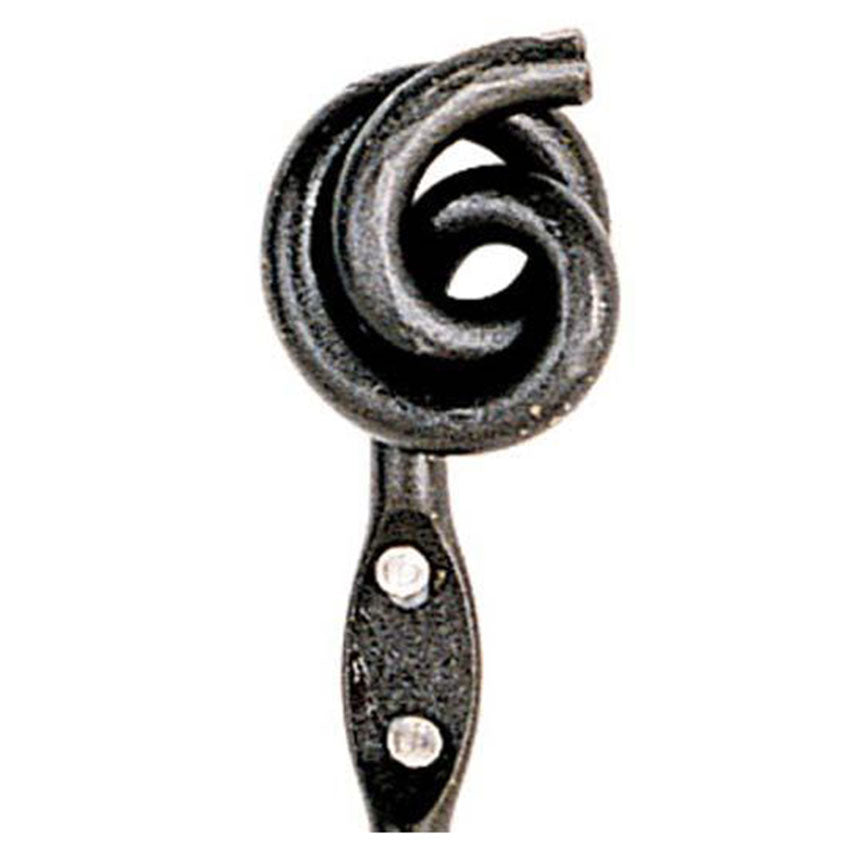 Knot Toilet Tissue Holder-Iron Accents