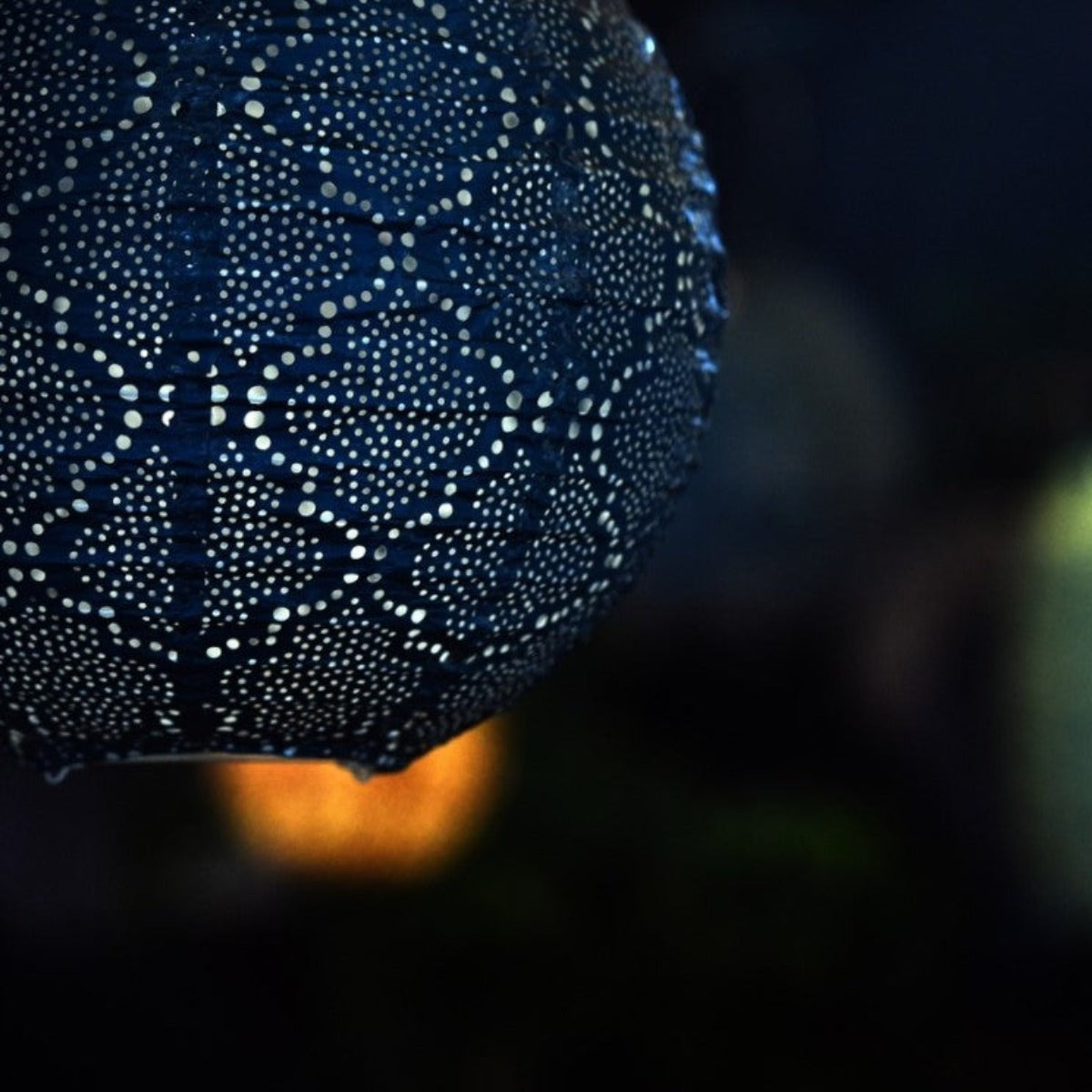 Round Marrakesh Lantern - Petrol