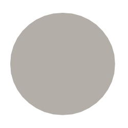 Round Fan Lantern - Light Taupe