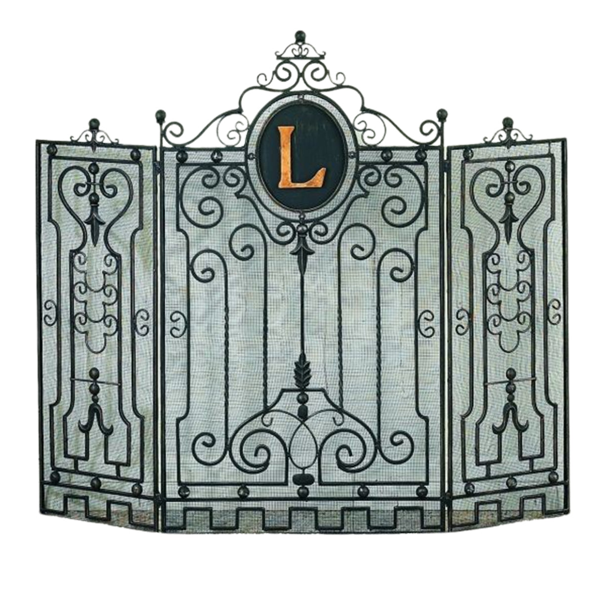 Manor Gate Monogram Firescreen