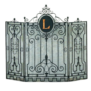 Manor Gate Monogram Firescreen