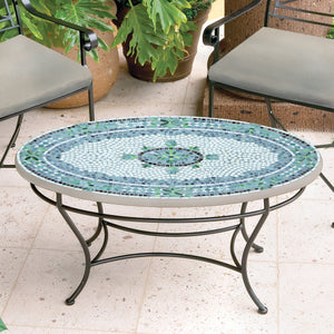 Miraval Mosaic Coffee Table - Oval