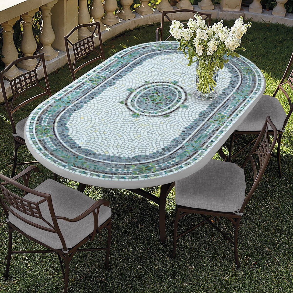 Miraval Mosaic Oval Bistro