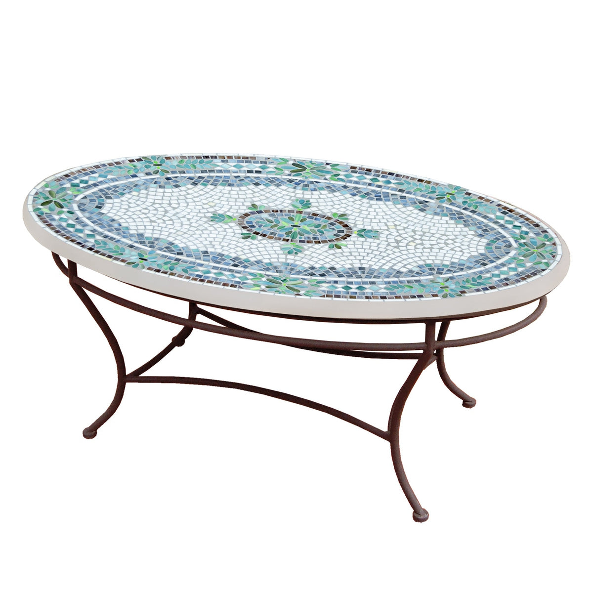 Miraval Mosaic Coffee Table - Oval