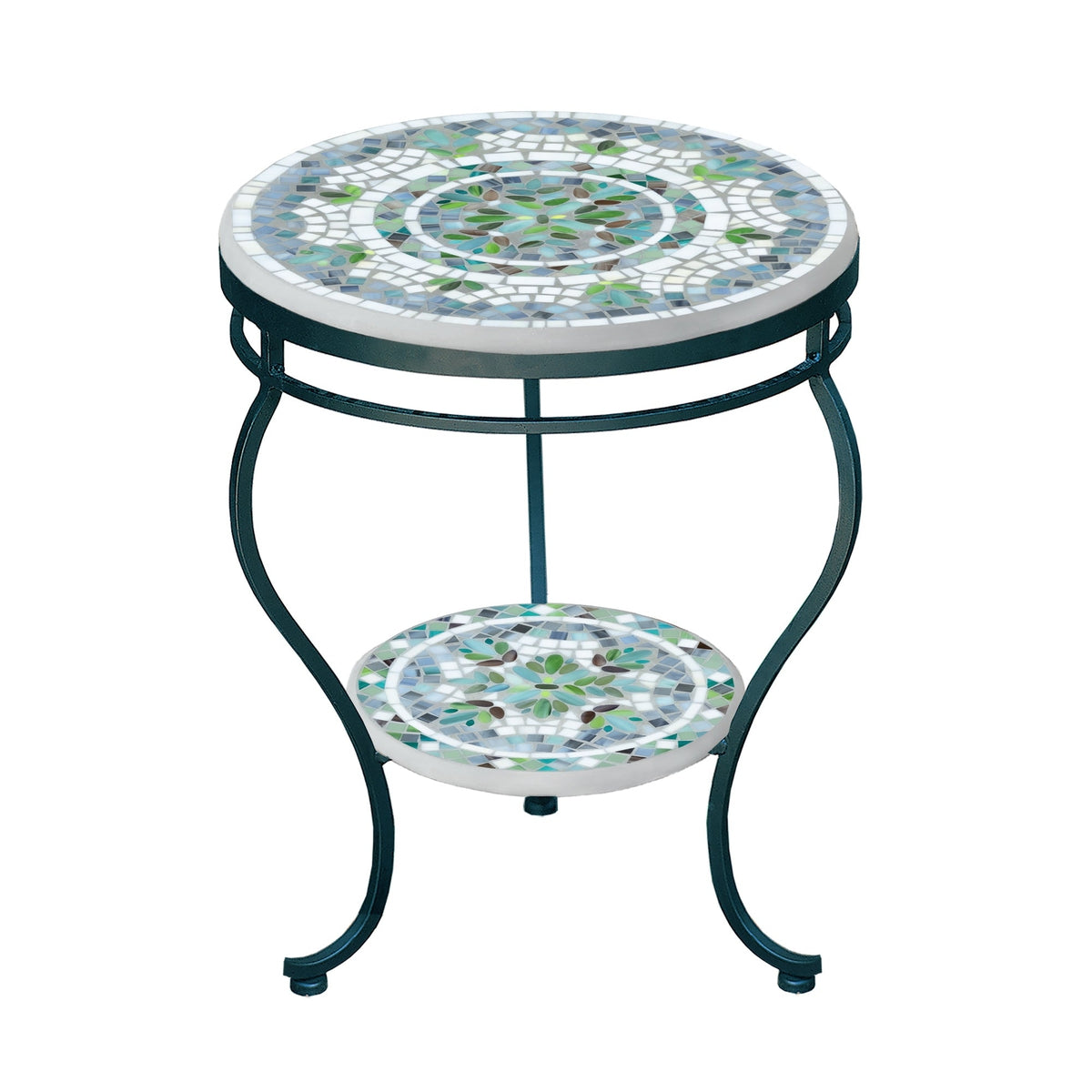 Miraval Mosaic Side Table - Tiered
