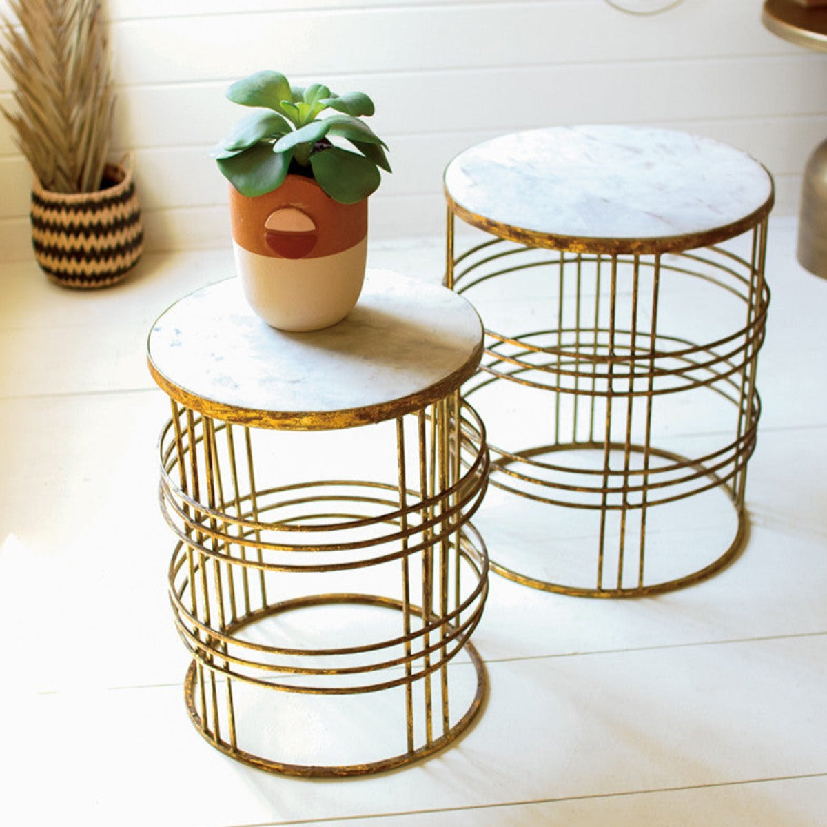 Marble Top Table Set