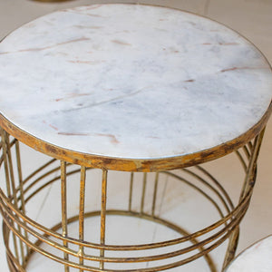 Marble Top Table Set