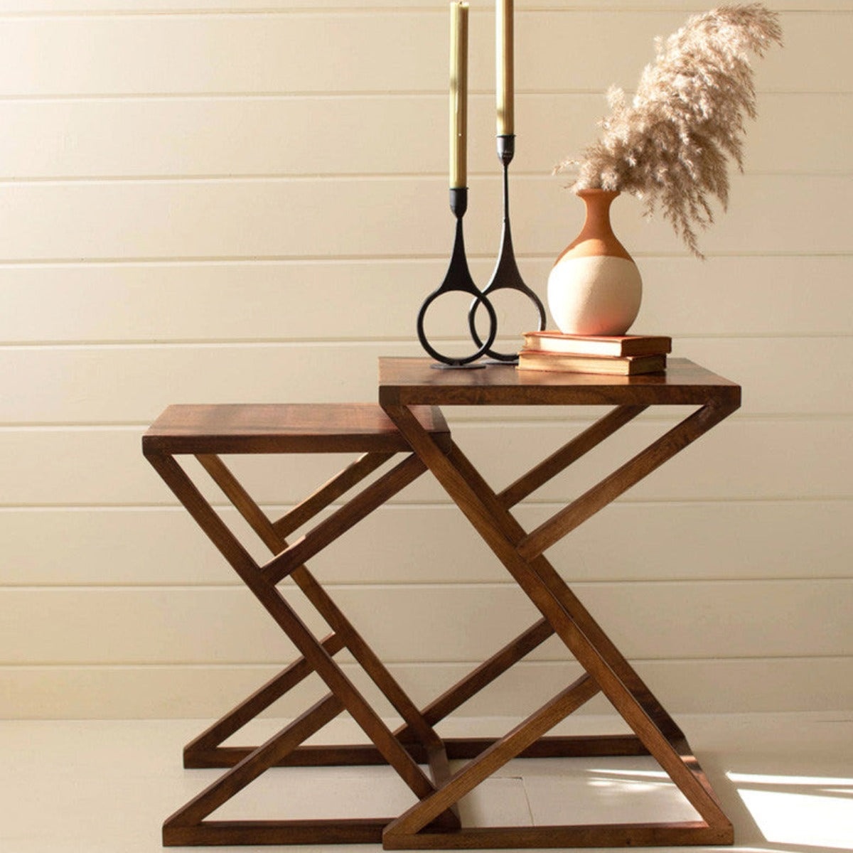 Mango Wood Nesting Tables (Set-2)