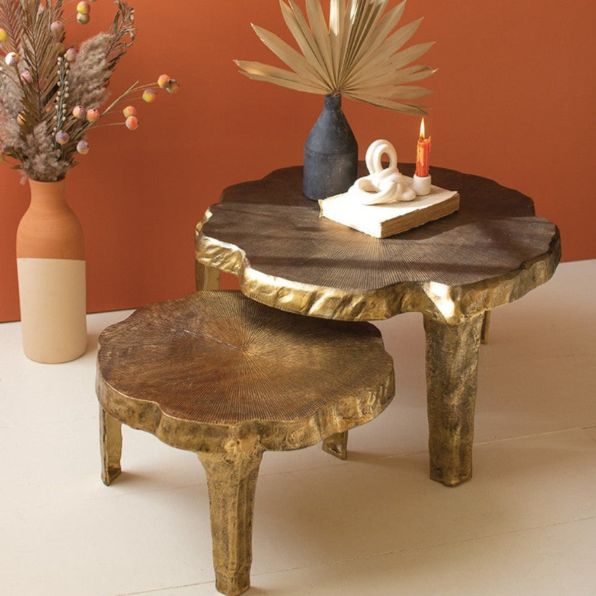 Organic Sunburst Tables