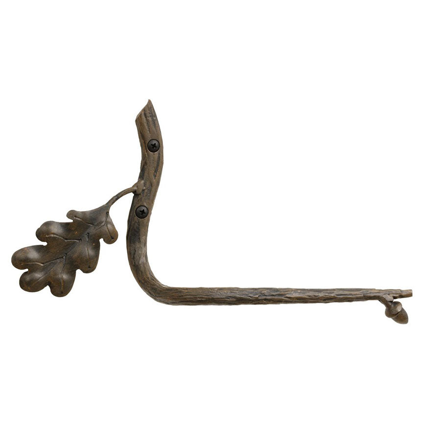 Oakdale Toilet Tissue Holder-Iron Accents