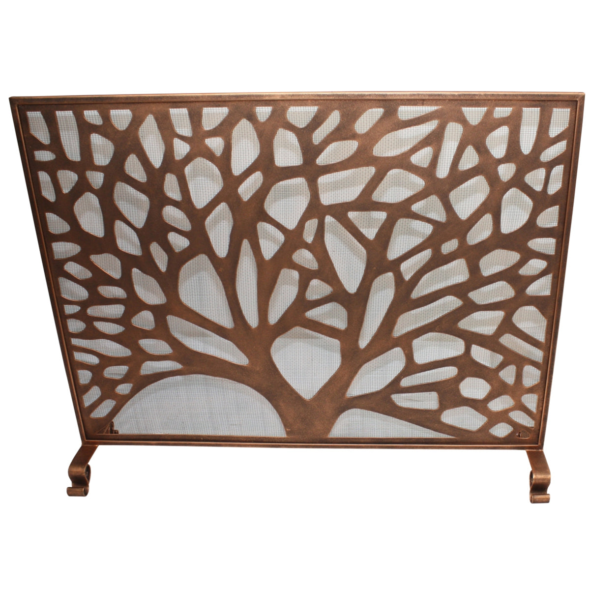 Rose Gold Tree of Life Firescreen