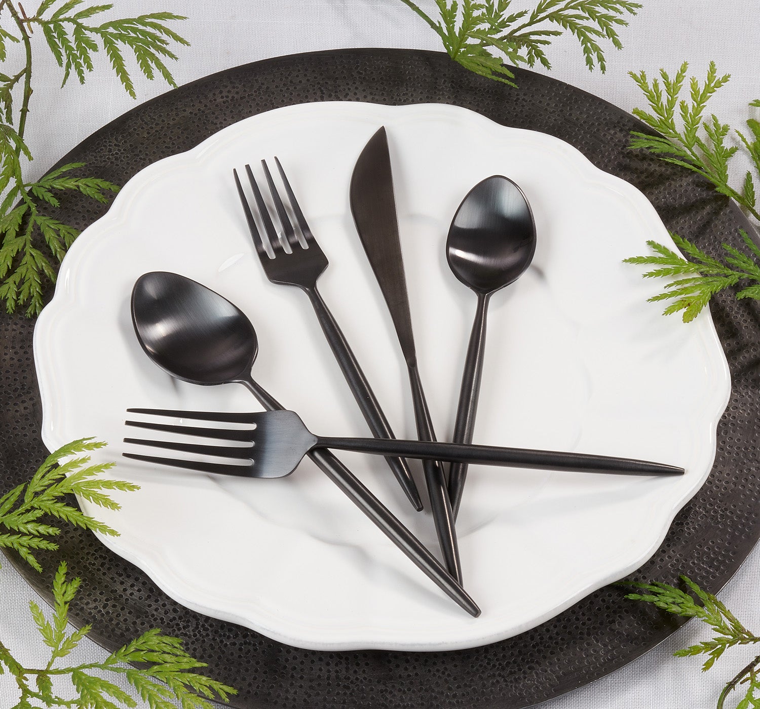 Onyx Matte Black Flatware