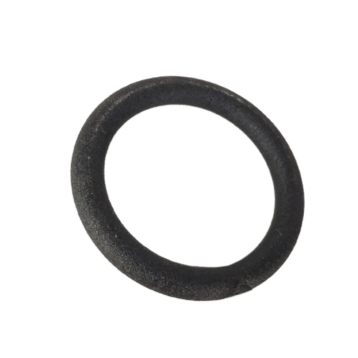 Black iron drapery ring for decorative curtain rods