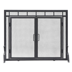 Sidelight Classic Fireplace Screen with Doors