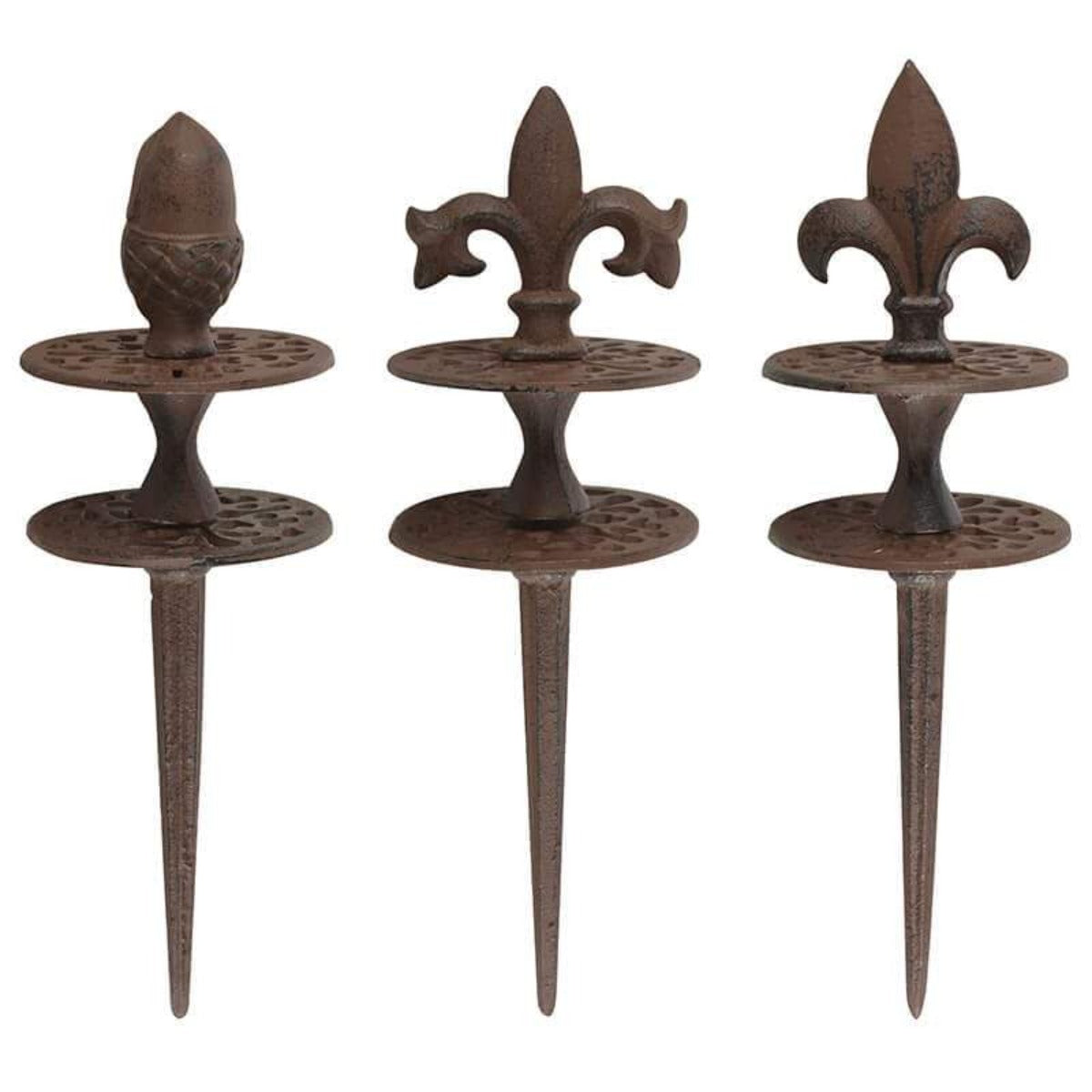 Fleur de Lis Hose Holder Set