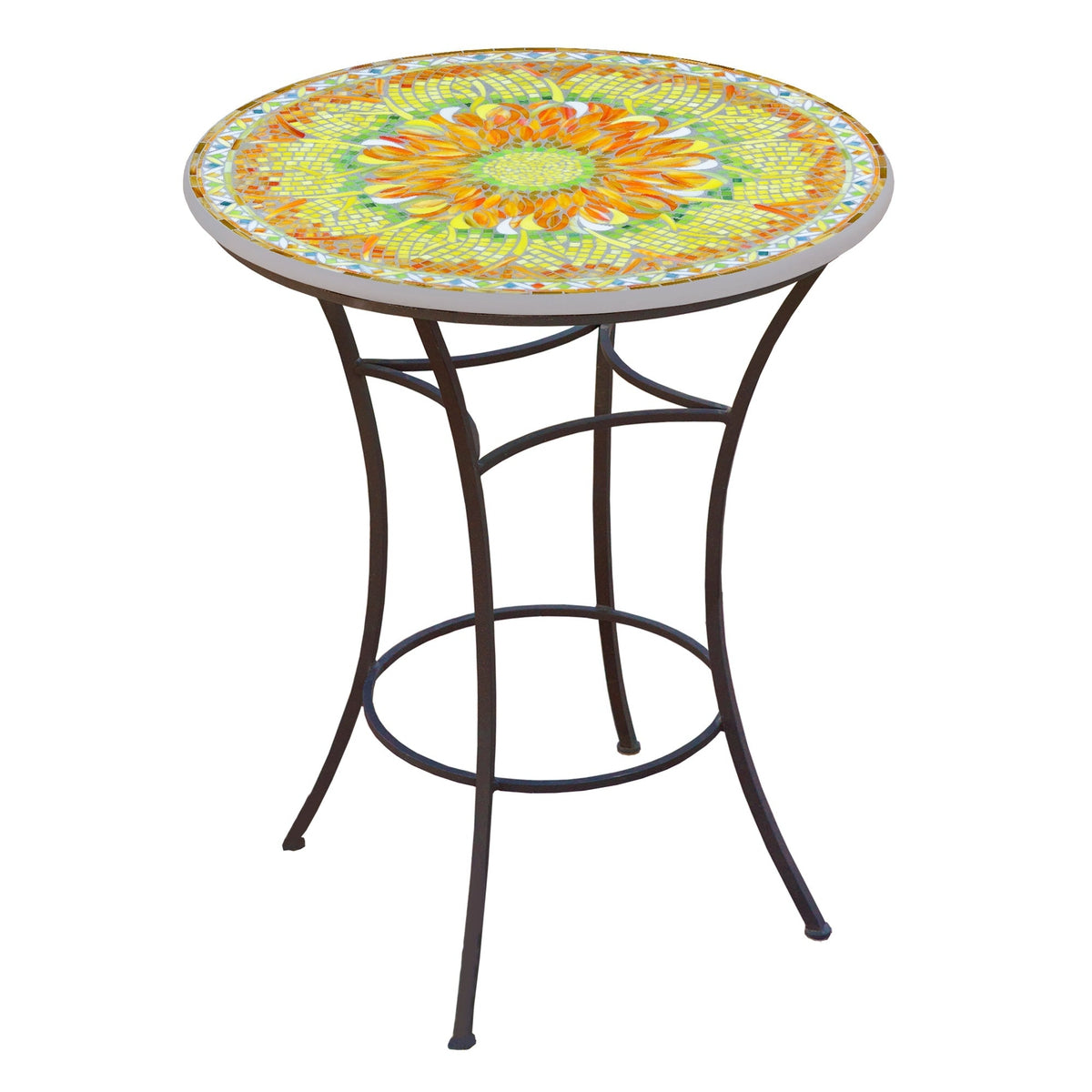 Umbria Mosaic High Dining Set
