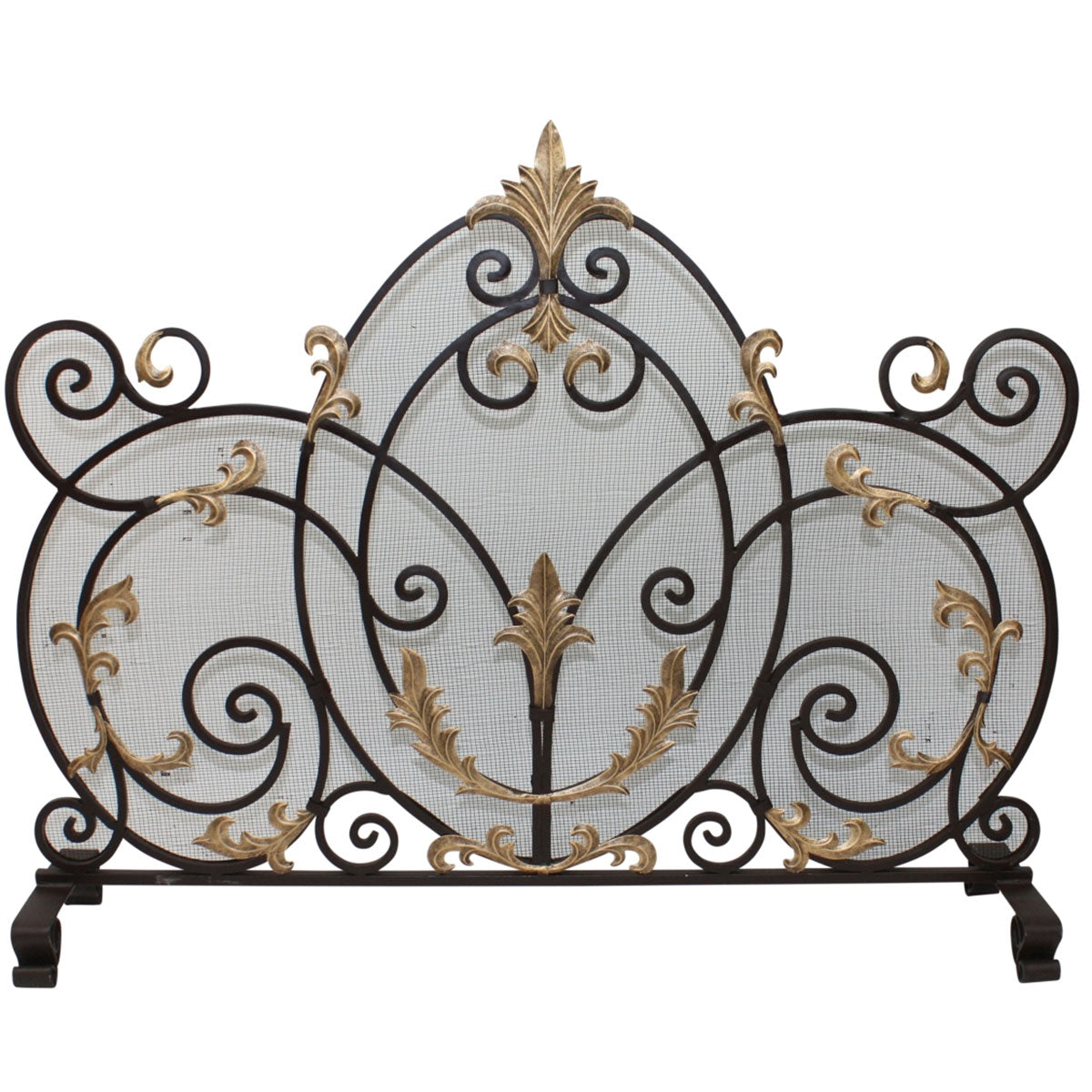 Versailles Acanthus Scroll Firescreen