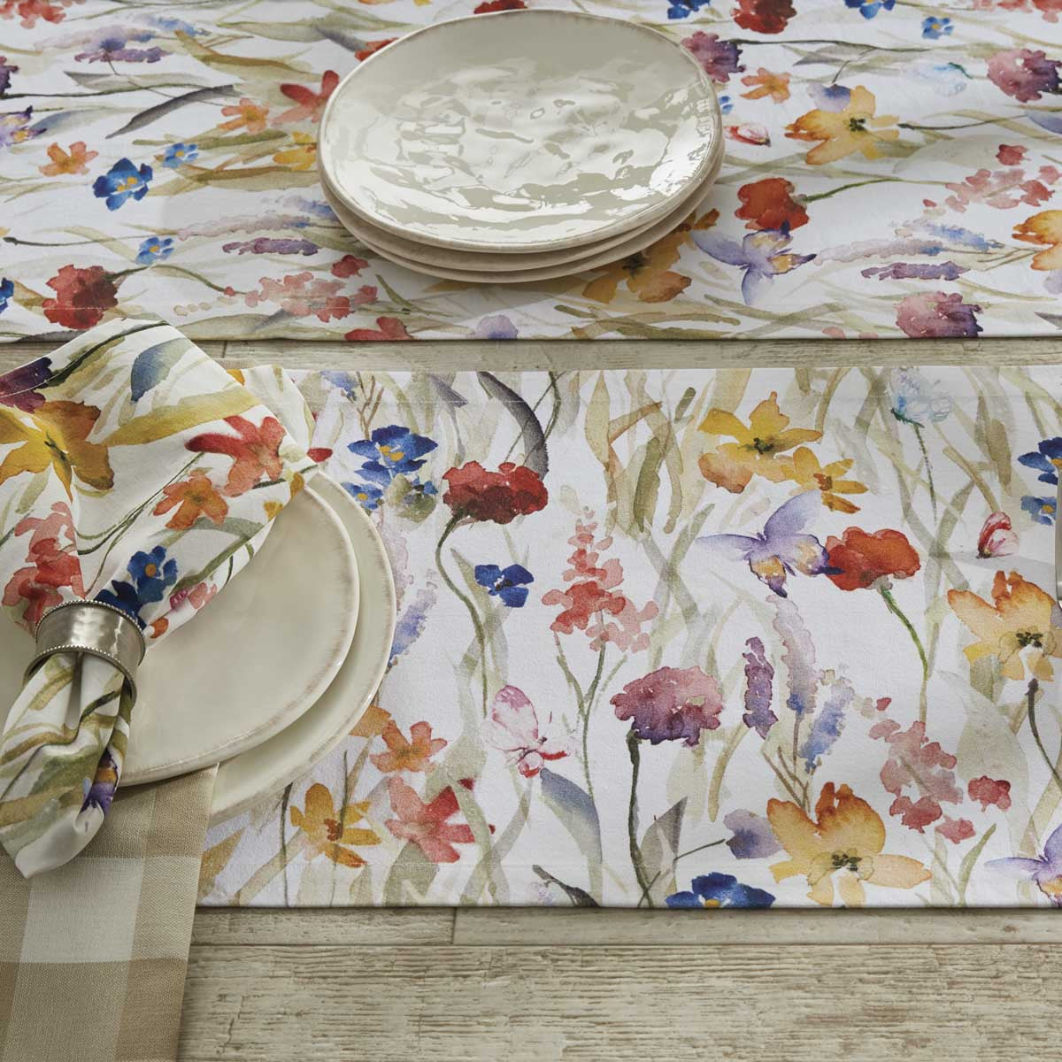 Wildflower Meadow Table Runner
