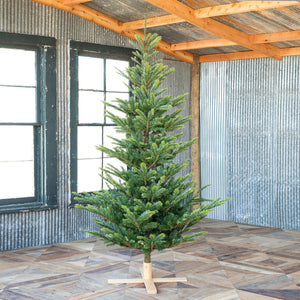 7.5' Great Northern Spruce Tree with Micro LED-Iron Accents