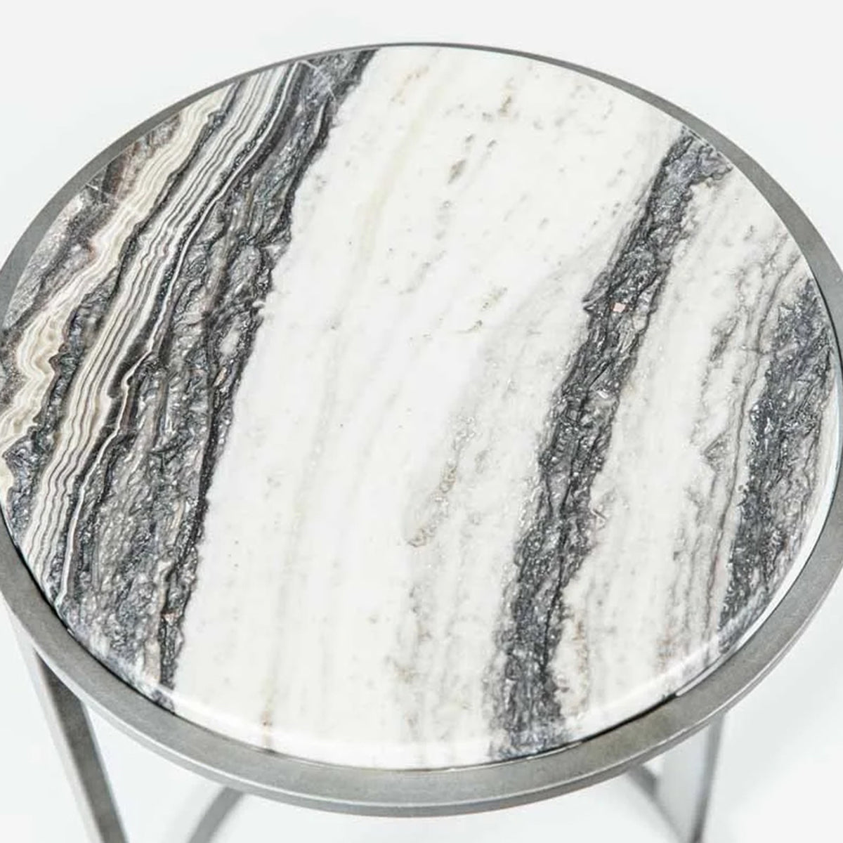 Zebra Polished Onyx Table Top