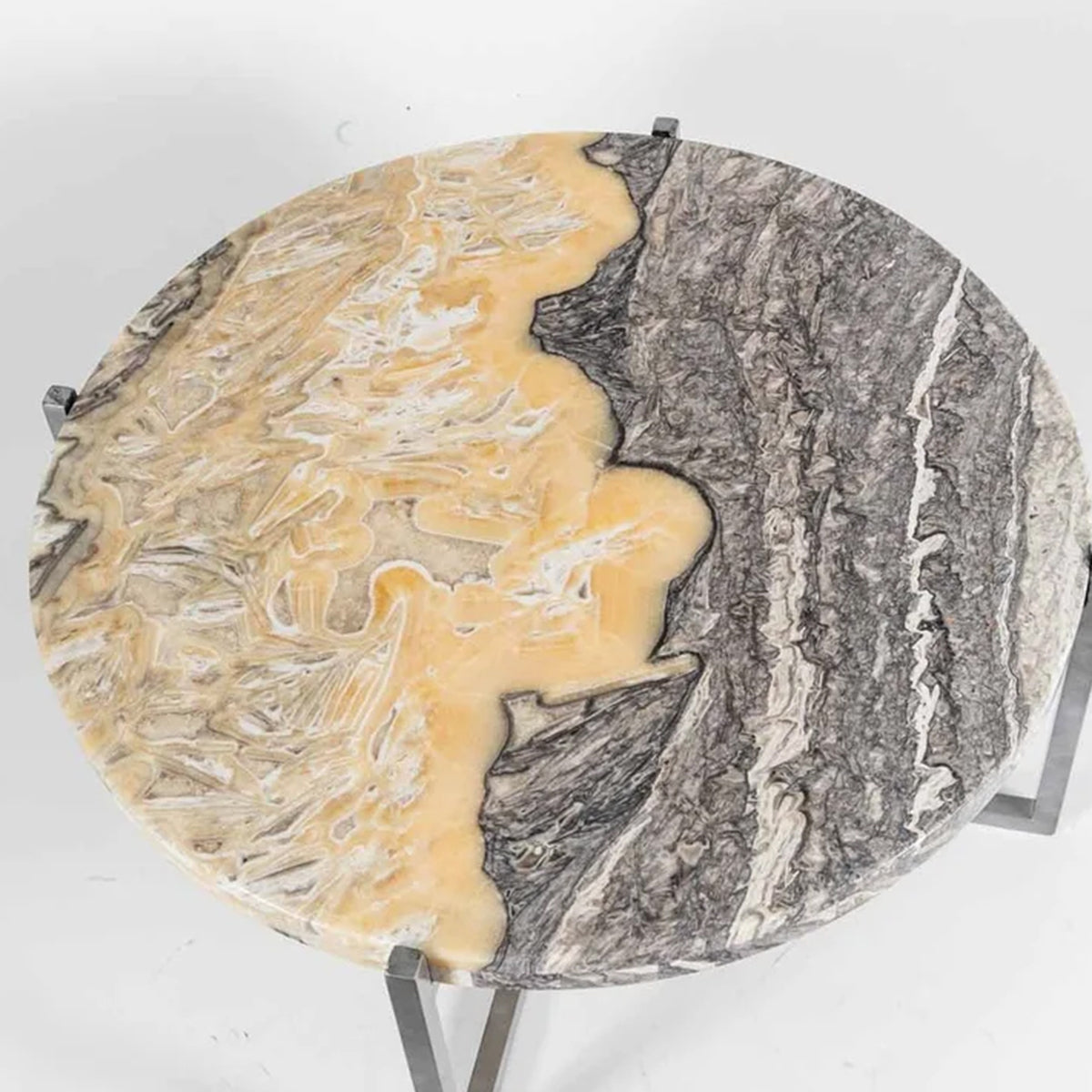 Zebra Polished Onyx Table Top