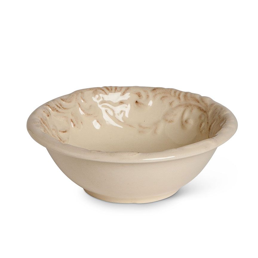 Acanthus Dessert Bowl (Set-4)-Iron Accents