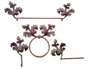 Acanthus Toilet Paper Holder-Iron Accents