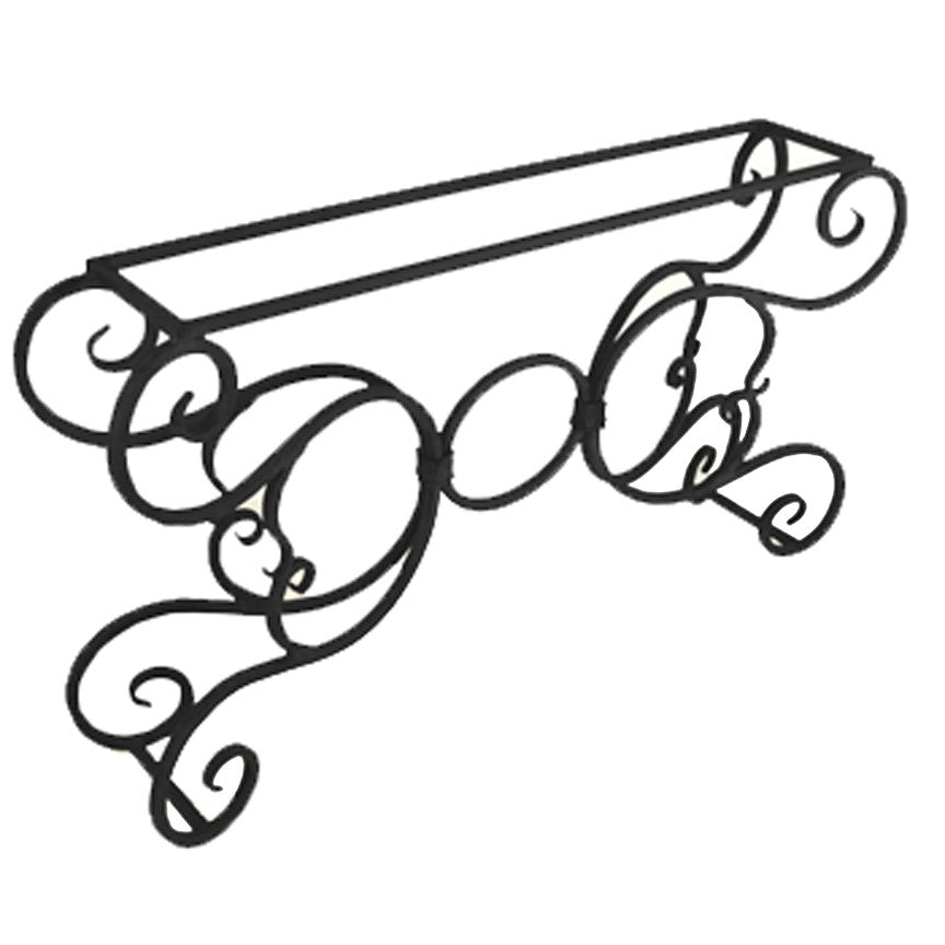Alexander Console Table / Base -60x14-Iron Accents