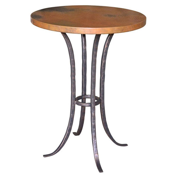 Wrought Iron Bar Table/Base for 30" Top Avalon II Iron Accents