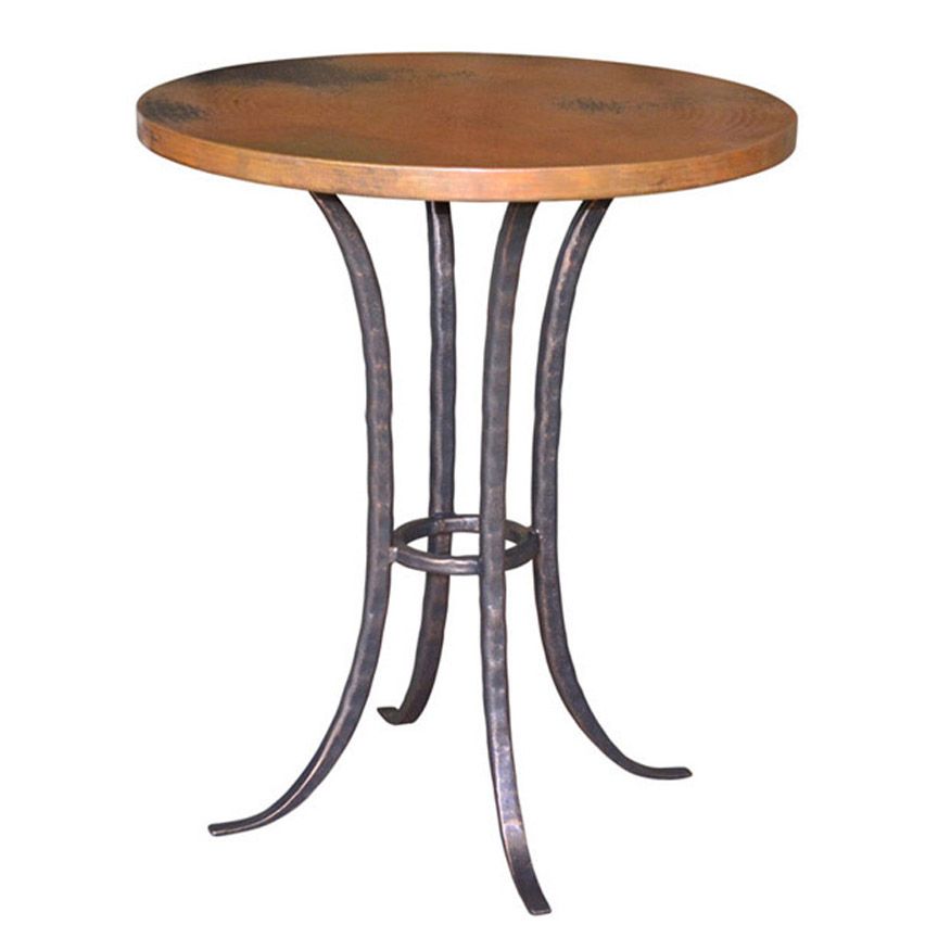 Alexander II Bistro Table / Base for 30" top-Iron Accents