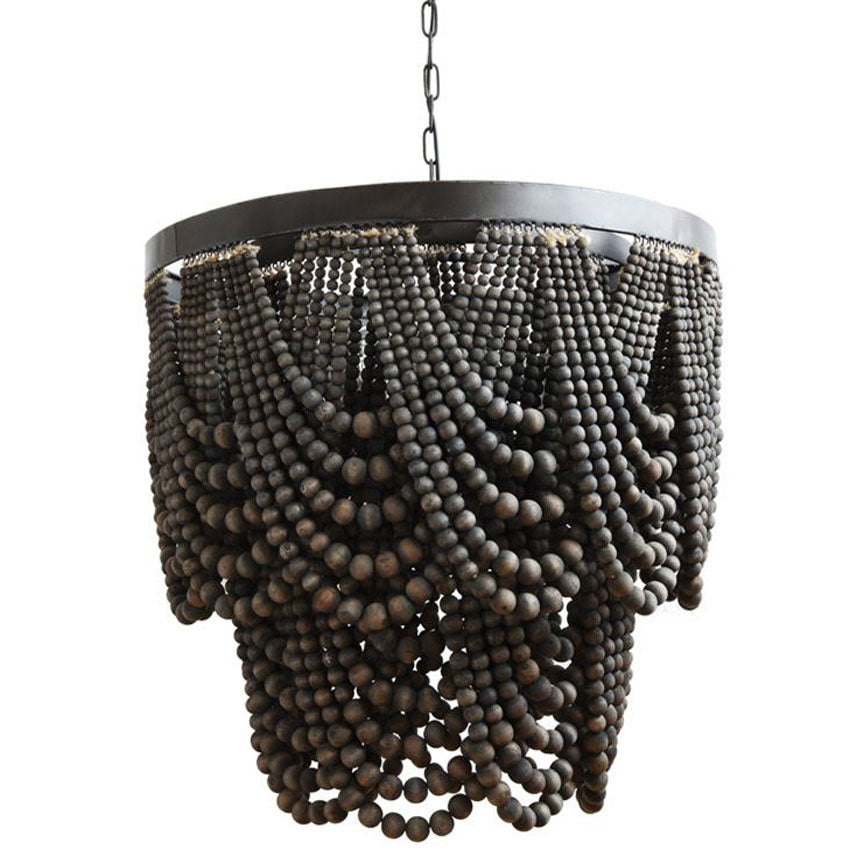 Allister Noir Beaded Chandelier