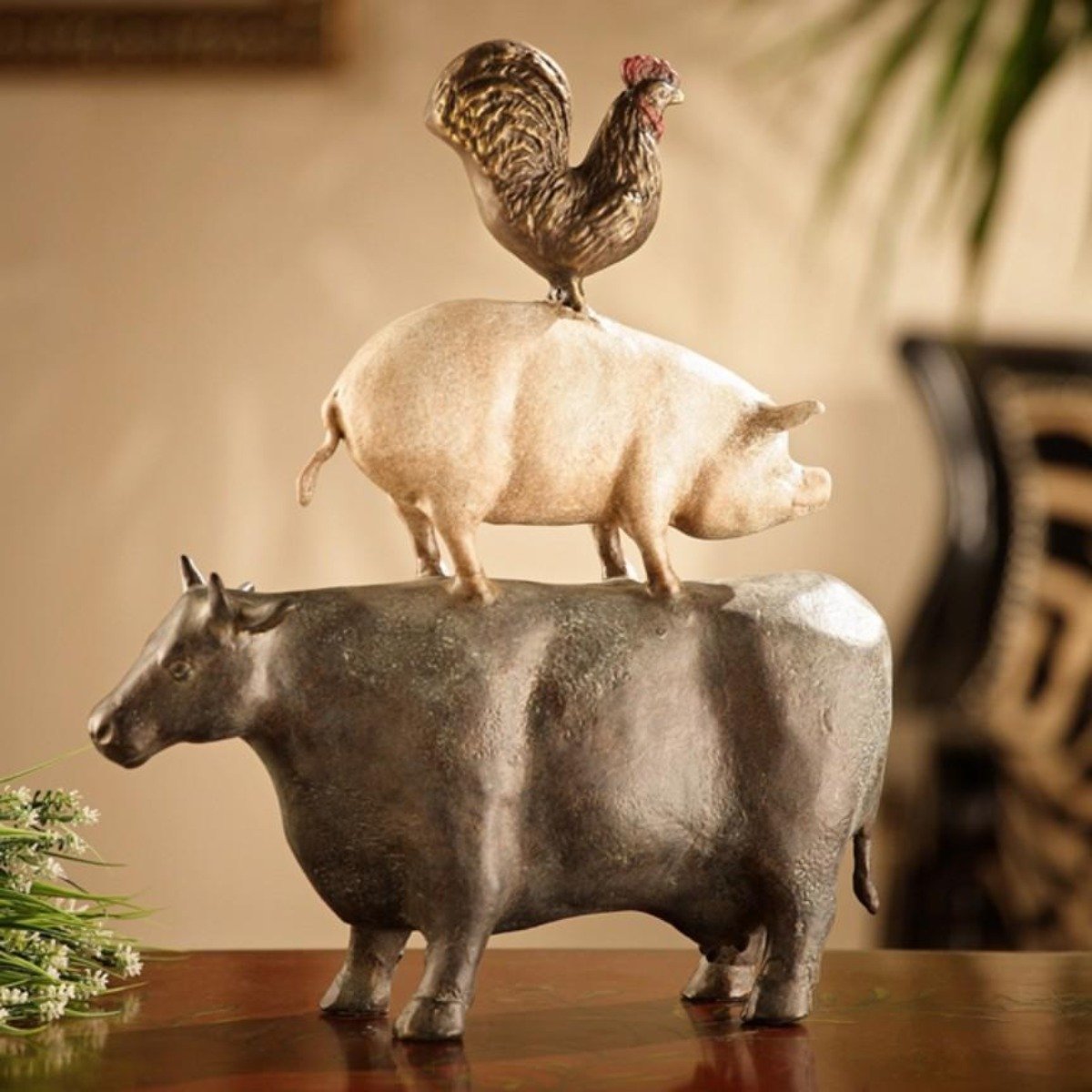 American Folk Art Trio-Decor | Iron Accents