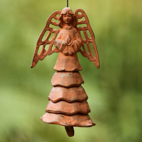 Angel Wind Chime - Iron Accents