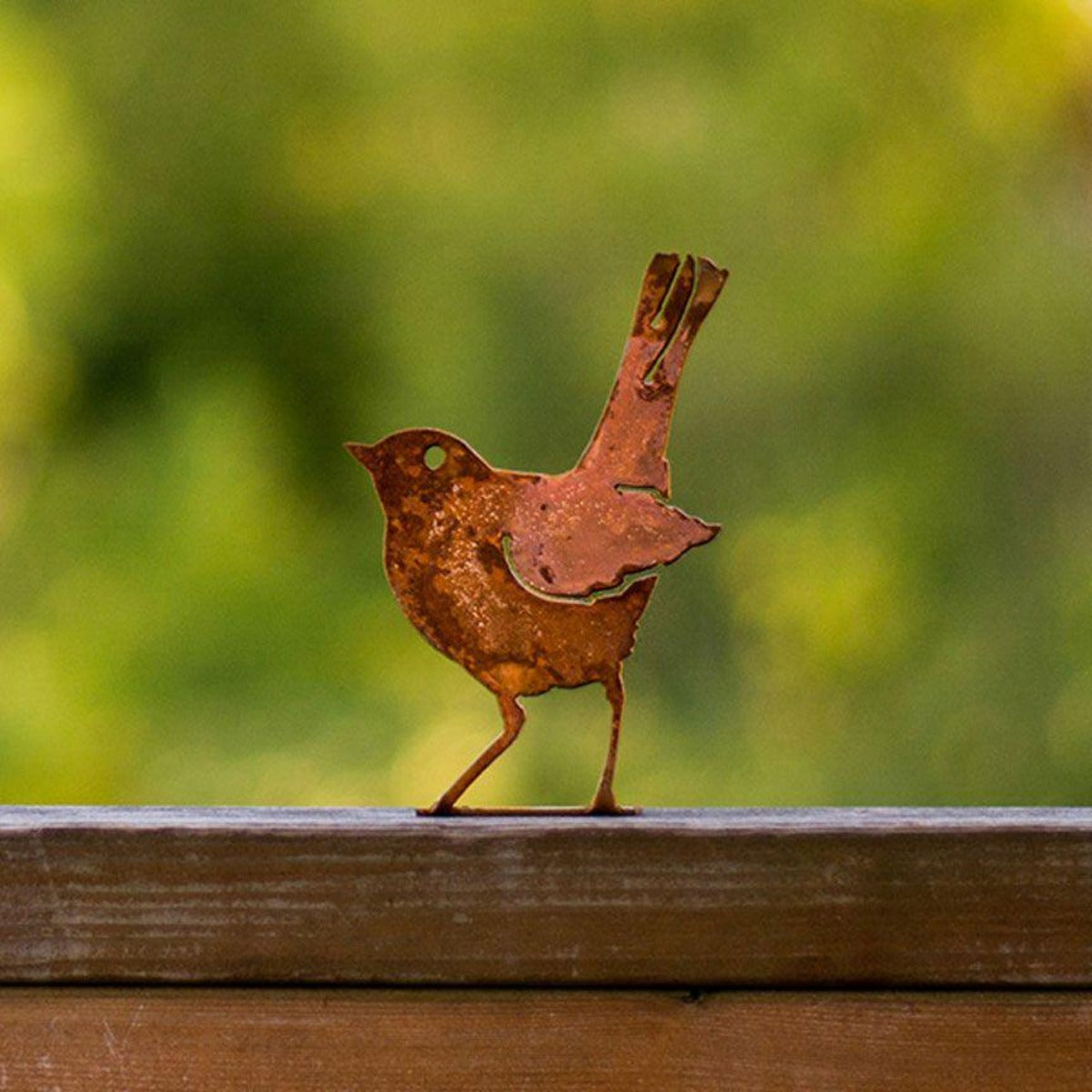 Baby Robin Garden Art-Iron Accents