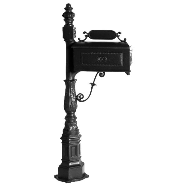 Barcelona Mailbox-Iron Accents