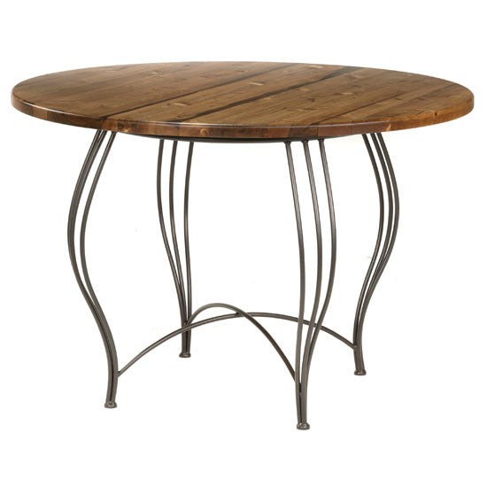 Bella Breakfast Table-Iron Accents