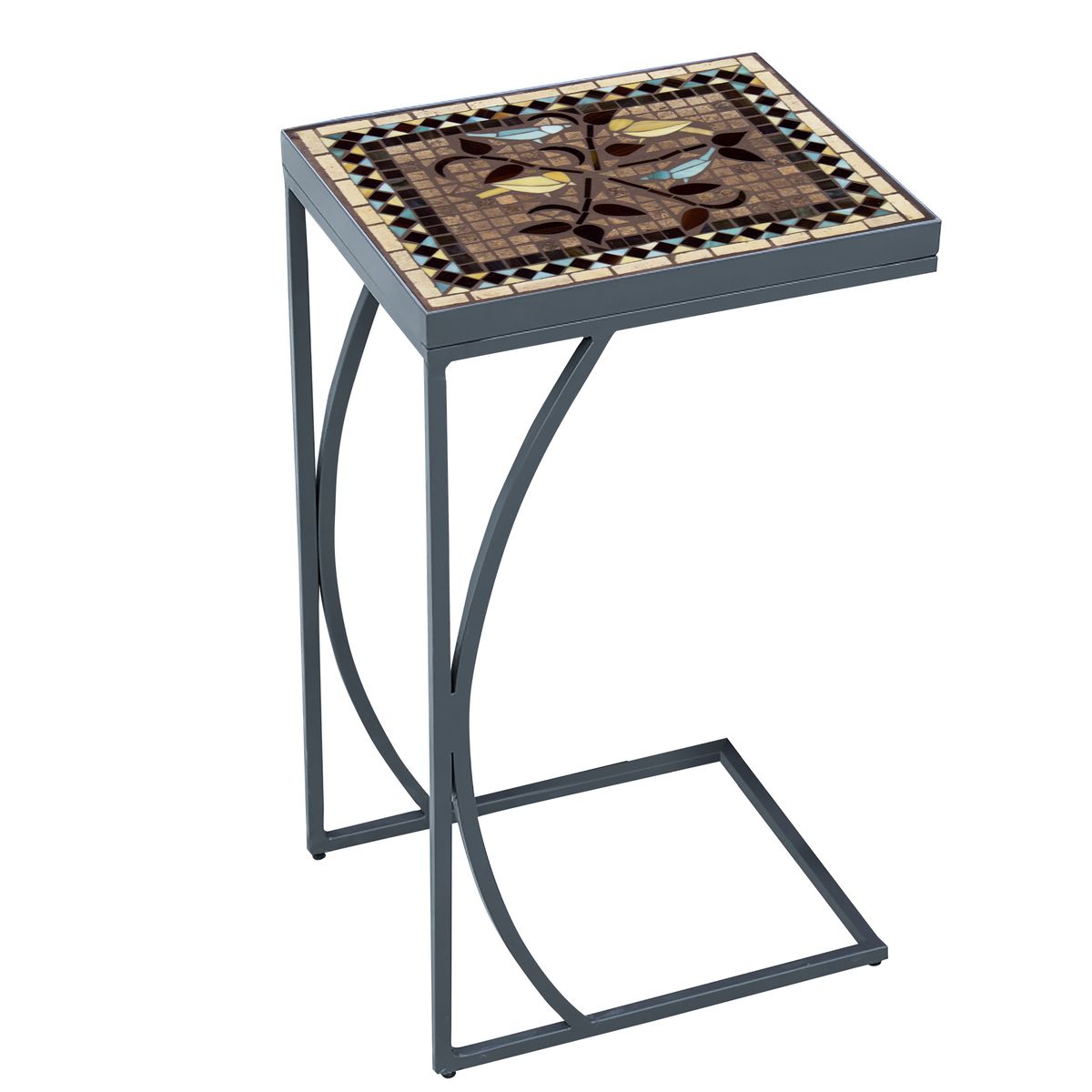 Provence Mosaic C-Table-Iron Accents