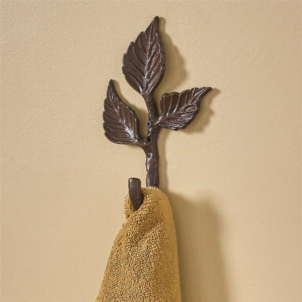Wrought Iron Towel Hooks - Iron Accents