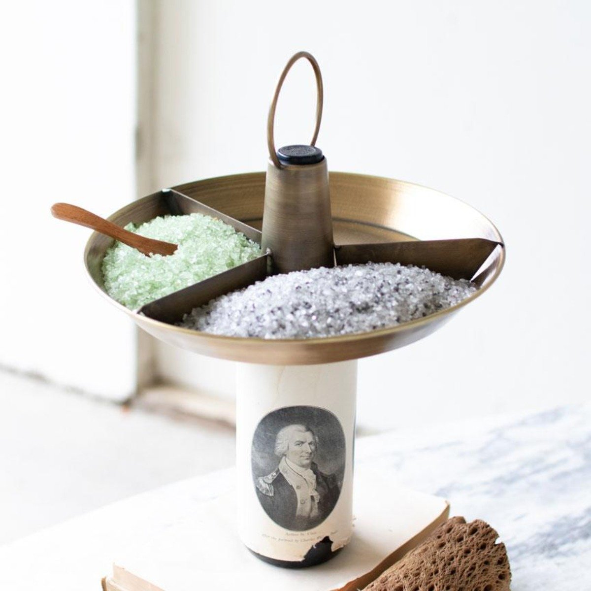 Bottle Topper Tray w/ Spacers-Tableware | Iron Accents