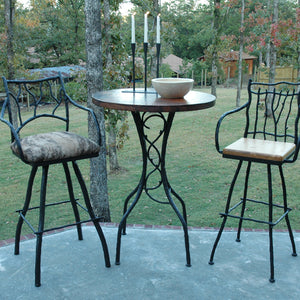 Branches Bar Stool-Iron Accents
